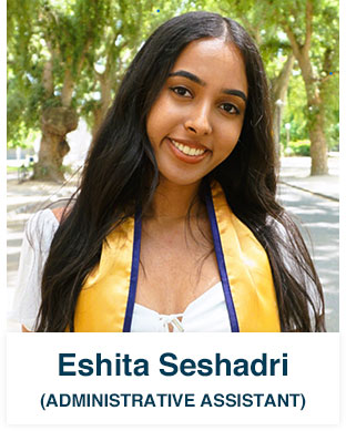 Eshita Seshadri (Administrative Assistant - Fremont, CA