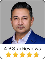 4.9 Star Review Image of Ranvir Sandhu Attorney - Insight Legal.
