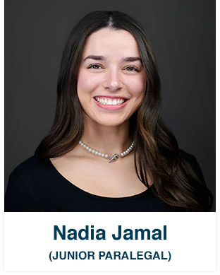 Nadia Jamal - Administrative Assistant